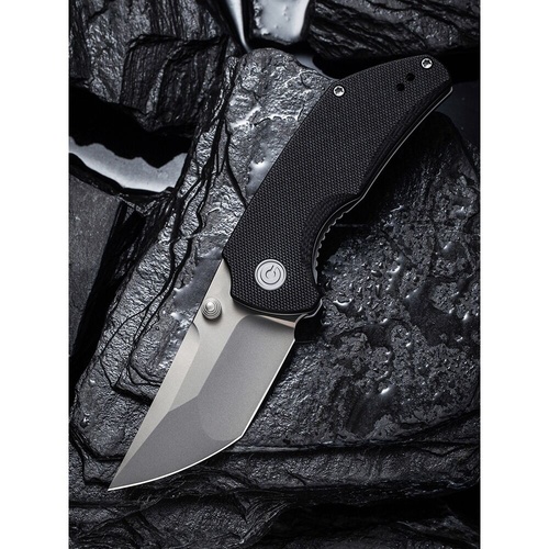 CIVIVI C20028C-2 Thug 2 Folding Knife, Black G10, Nitro-V