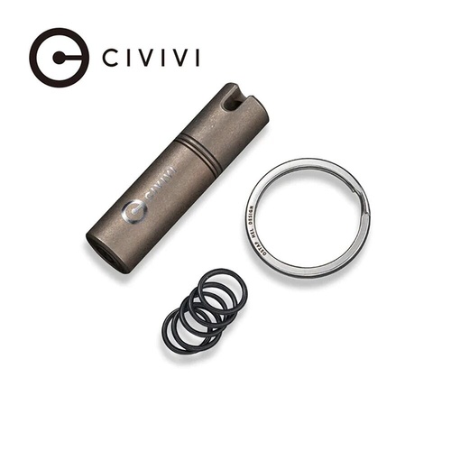 CIVIVI C20048-2 Key Bit Titanium Container Steel Torx Screwdriver Tool Set, Bronze