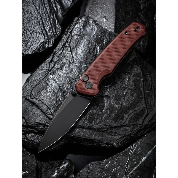 Civivi C20076-2  Altus Folding Knife, Burgundy G10