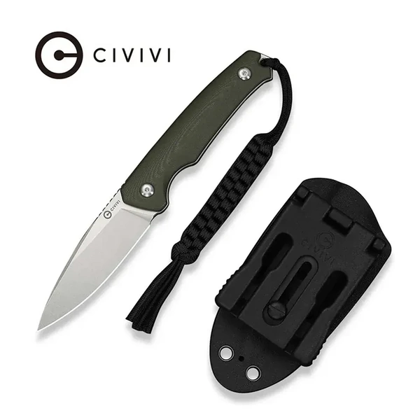 CIVIVI C20076B-1  Altus Fixed Blade Knife, OD Green G10