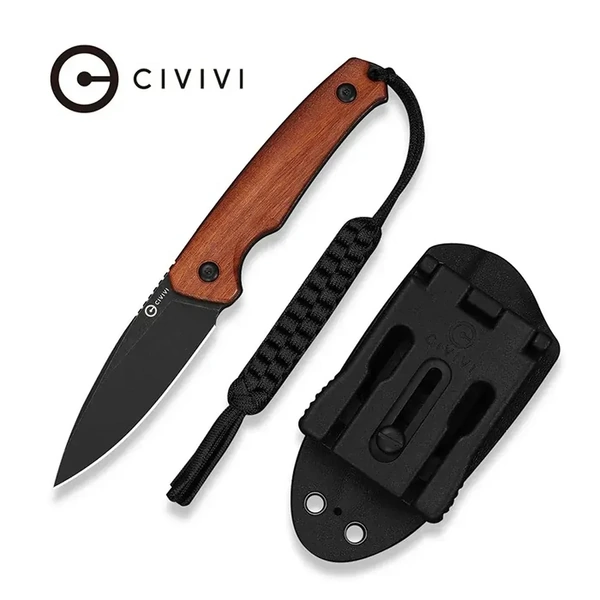 CIVIVI C20076B-3  Altus Fixed Blade Knife, Guibourtia Wood