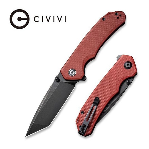 Civivi C2023B Brazen Folding Knife, Burgundy C2023B