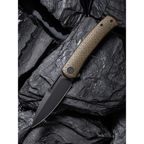 Civivi C21025B-3 Cetos Folding Knife, Green Micarta C21025B-3