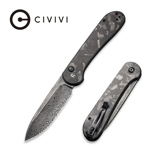 CIVIVI C2103Ds-3 Button Lock Elementum Folding Knife