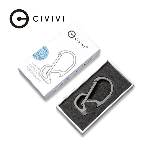 CIVIVI Ca-01A Click Carabiner Keychain Multitool