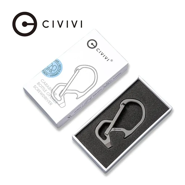 CIVIVI Ca-01A Click Carabiner Keychain Multitool