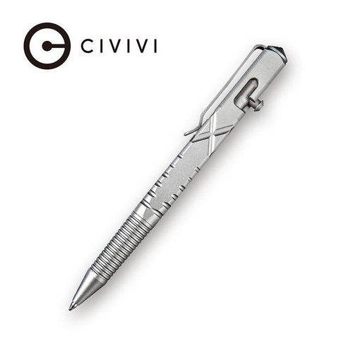 CIVIVI Cp-01A C-Quill Anodised Aluminium Pen, Gray