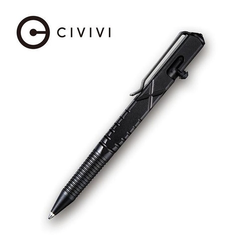 CIVIVI Cp-01B C-Quill Anodised Aluminium Pen, Black
