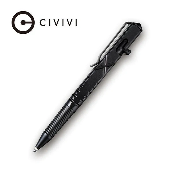 CIVIVI Cp-01B C-Quill Anodised Aluminium Pen, Black