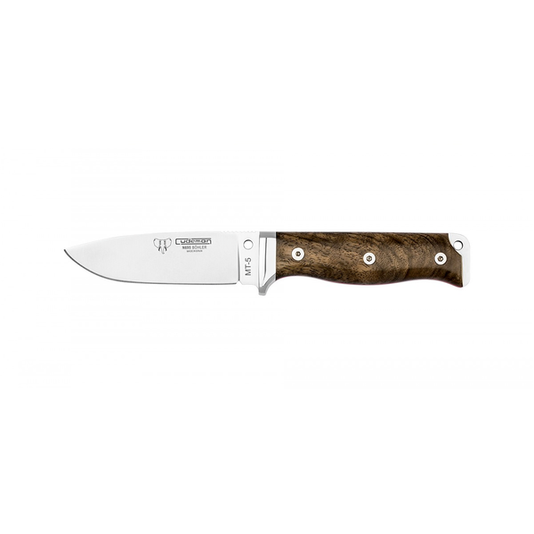 Cudeman 120-G Survival Knife Mt-5 W/Leather Sheath