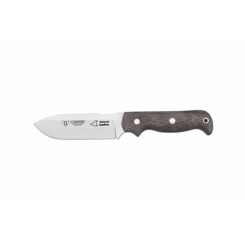 Cudeman 181-Y Sanabria Bushcraft - Maroon Fixed Blade Knife CU-181-Y