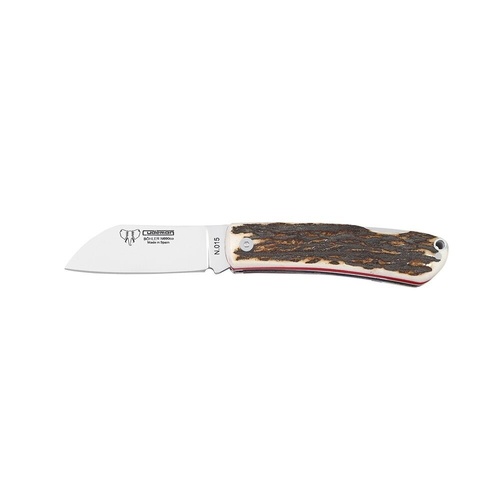 Cudeman Mariner Stag Back Lock Folding Knife 386-Cv CU-386-CV