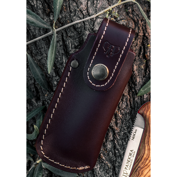 Cudeman 602-C Leather Sheath Suits 388-L And 388-G Pandora Folding Knives