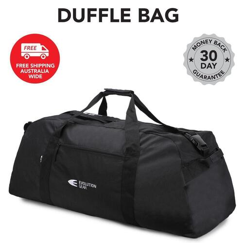 Multipurpose Black Duffel Bag Suitable for Hunting & Camping DB_600