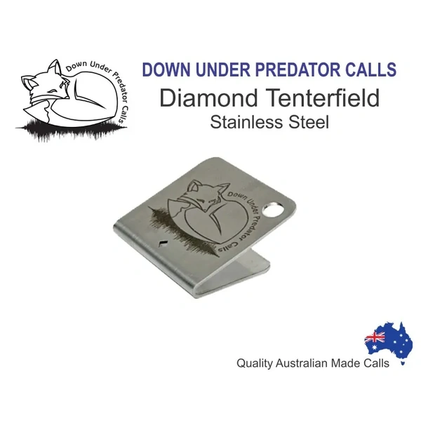 DOWN UNDER PREDATOR CALLS Diamond Series Tenterfield Stainless Predator Calls DUDSTSS