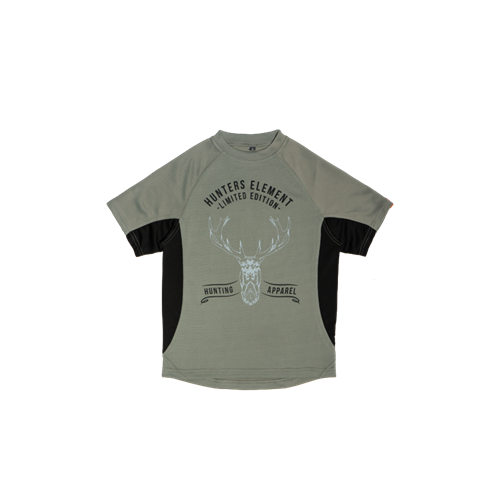 Eclipse Tee Kids Greywacke Hunters Element 21/22