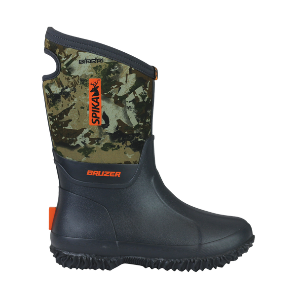 Bruzer Gumboot - Kids - Biarri Camo/Charcoal - US Y 1 FWU-BZA-6Y1