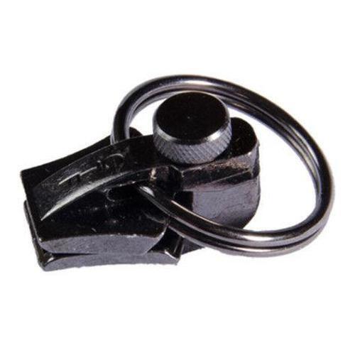 FixnZip Zip Repair / Replacement Zipper Slider Quick & Easy (Large Black)