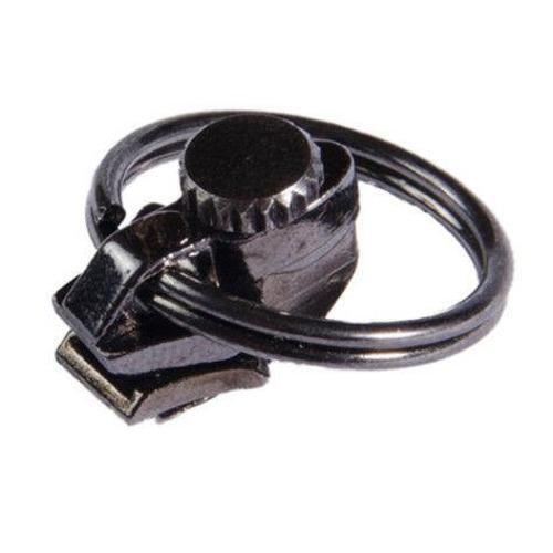 FixnZip Zip Repair / Replacement Zipper Slider Quick & Easy (Small Black)