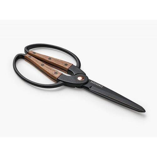 BAREBONES Scissors Large - Walnut Handle Premium Garden Shears GDN-058