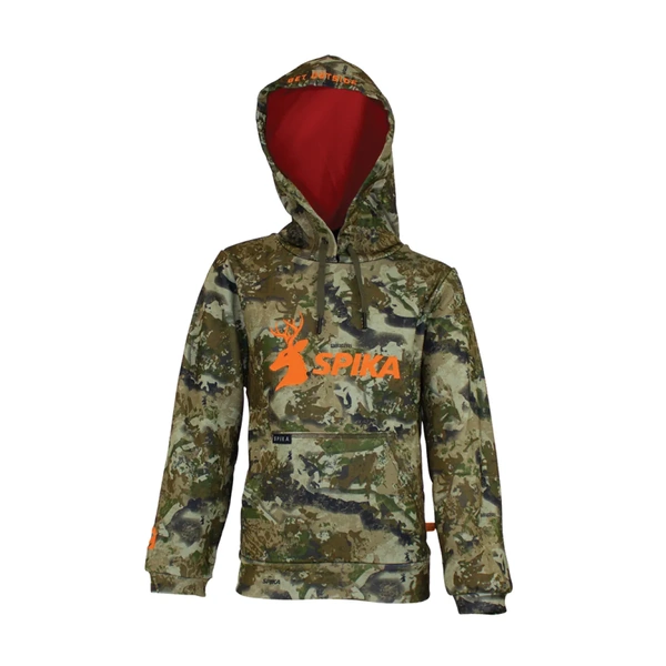 Spika GO Classic Hoodie - Boys - Biarri Camo - 8 GOH-CLC-4K3