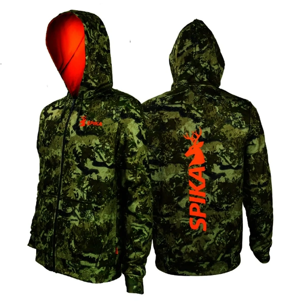 Spika GO Core Zip-Through Hoodie - Mens - Biarri Camo - L GOH-CRC-1A4