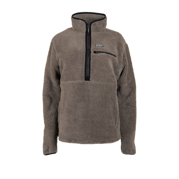Sherpa Half–Zip - Womens - Grey - Grey - S GOI-SEG-2A2