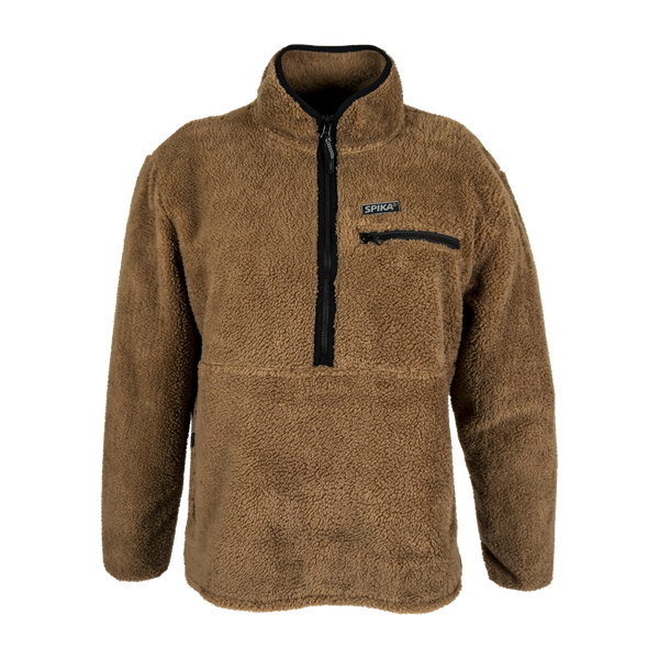 GO Sherpa Half–Zip - Womens - Tan - Tan - S GOI-SEN-2A2