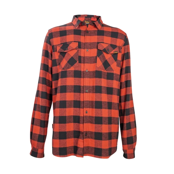 Spika GO Casual Check Shirt - Mens - Red - XL GOR-CKD-1A5