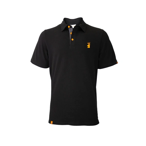 Spika GO Casual Polo Shirt - Mens - Black - 5XL GOR-CUB-1A9