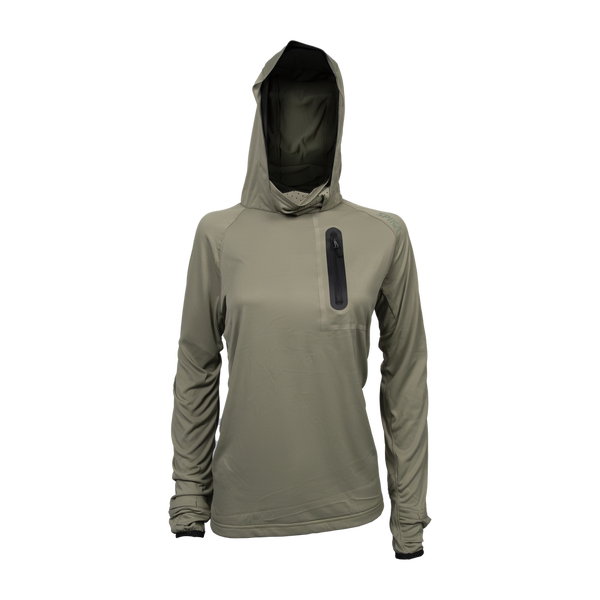 Bandit Hoodie - Moss Green - Womens - Moss Green - M HCH-BNE-2A3