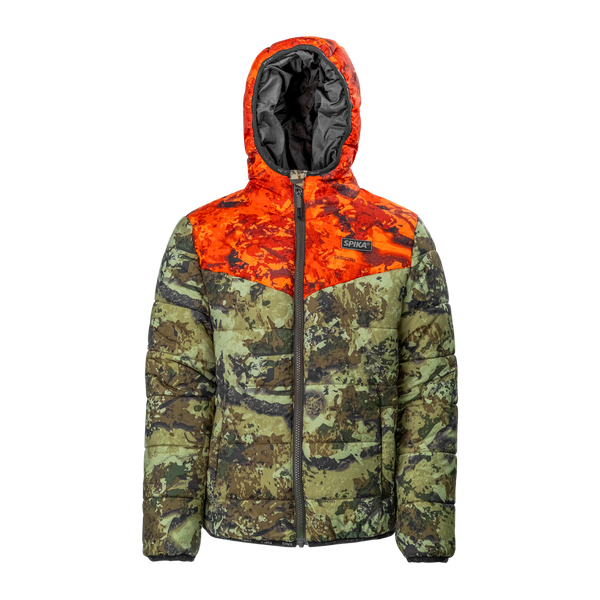 Terra Puffer Jacket - Kids - Biarri Camo/Blaze - 2 HCJ-FRX-6K0