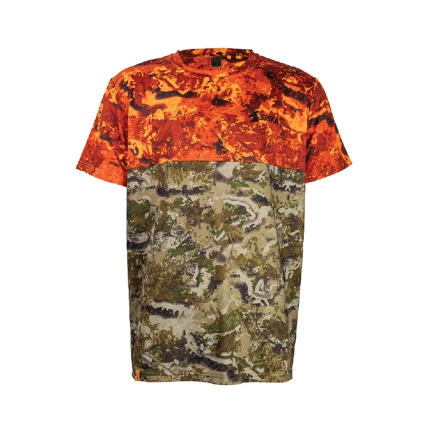 Spika Trail T-Shirt - Mens - Biarri Blaze - S HCT-TRZ-1A2