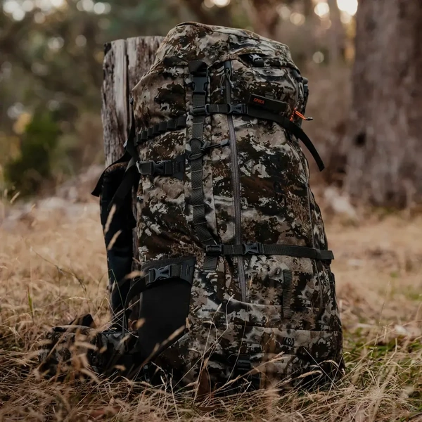 Drover II Hauler Pack + Frame 80L - Biarri Camo - 80L HPDR2-BF80C