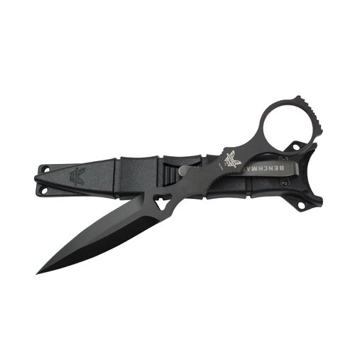 BENCHMADE SOCP DAGGER, FB, SHEATH 176BK