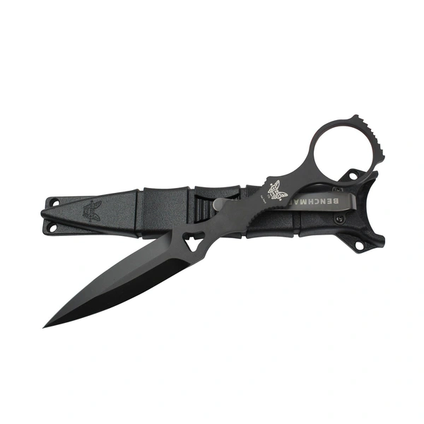 BENCHMADE SOCP DAGGER, FB, SHEATH 176BK