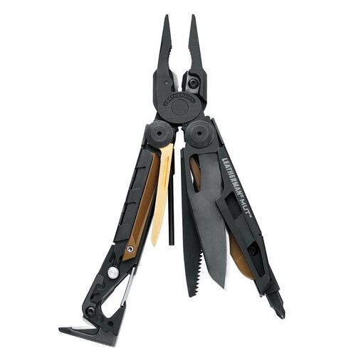LEATHERMAN MUT Black Multi-Tool 16 Tools 3 Bits + MOLLE Sheath