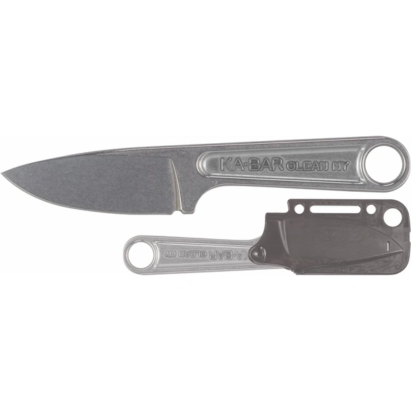 KA-BAR Forged Wrench Neck Knife EDC Fixed Blade With Sheath 1119 