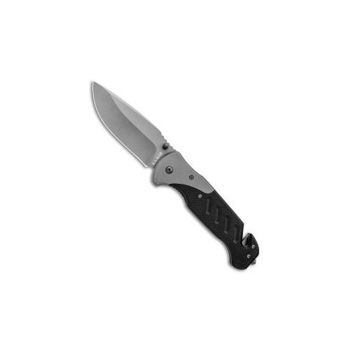 KA-BAR Coypu Folding Knife , Black G10 Handles with Stainless Steel Bolsters 3085 