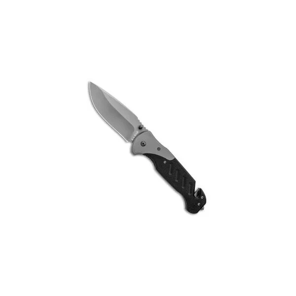 KA-BAR Coypu Folding Knife , Black G10 Handles with Stainless Steel Bolsters 3085 