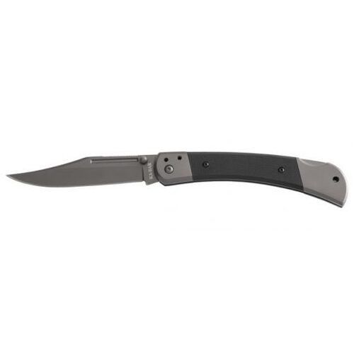 KA-BAR Folding Hunter Knife 3.875‚Ä≥ Clip Point Plain Blade, G10 Handles 3189