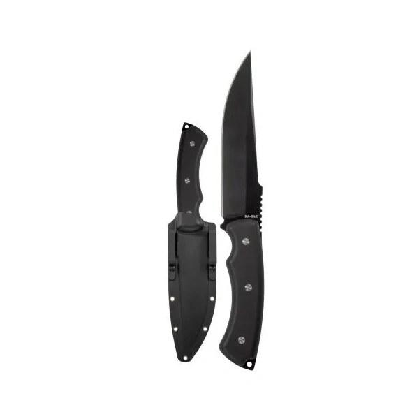 KA-BAR IFB Trail Point Fixed Blade Knife 6.02‚Ä≥ Black Blade and Handle KB5351