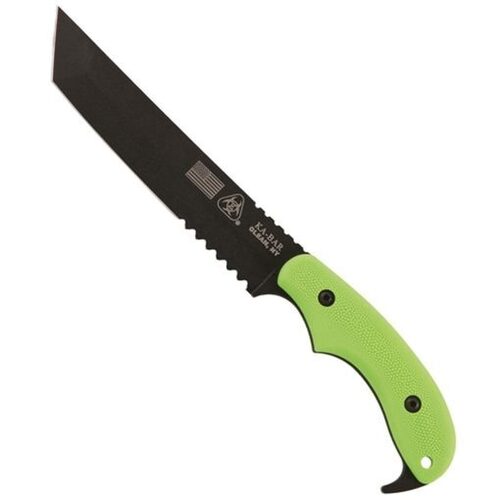 KA-BAR Knife Famine Tanto Fixed 7-5/8‚Ä≥ Black Plain Blade KB5700