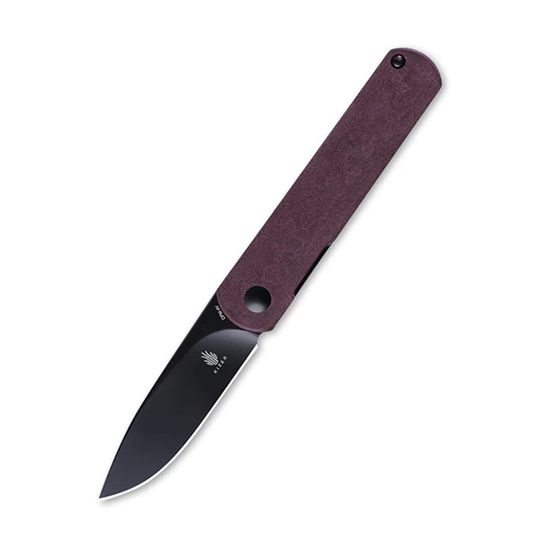 Kizer Ki3499R3 Feist Front Flipper, Red Richlite