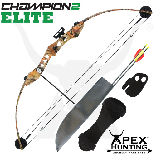 Apex Hunting Champion II ELITE Youth Compound Bow Camo MK-MK-CB30AC