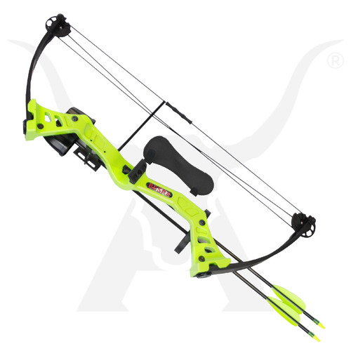Apex Hunting 25lbs Youth Compound Bow Green MK-MK-CBK1-GN