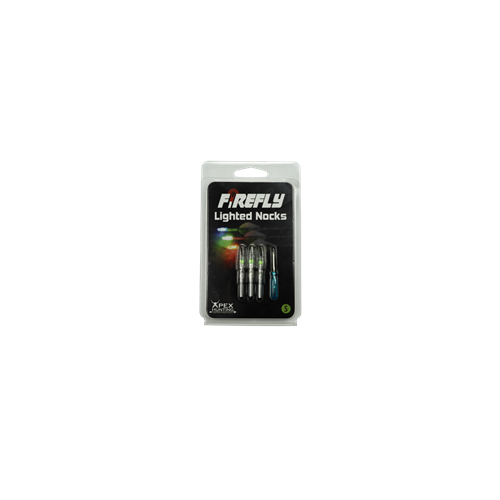 Apex Hunting - Apex Firefly - Lighted Nocks 3 Pack - Green - S (NM-FF62-G)