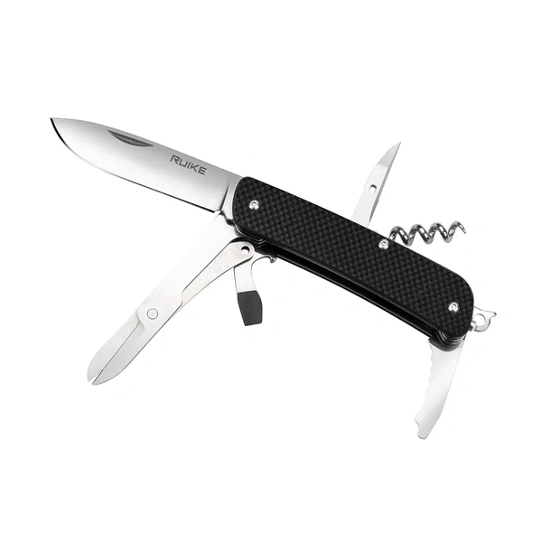 RUIKE M31-B Multifunction Folding Knife, Black