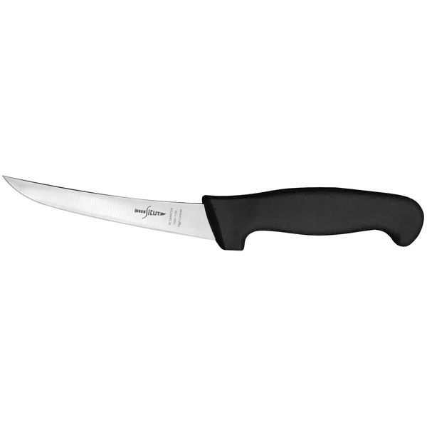 SICUT 6‚Ä≥ CURVED BONING KNIFE BLACK HANDLE