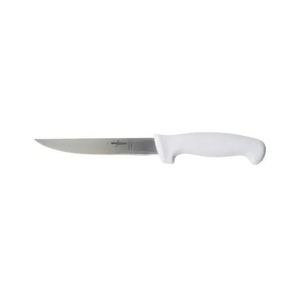SICUT Wide Blade Boning Knife ‚Äì 6‚Ä≥ Blade with White Handle